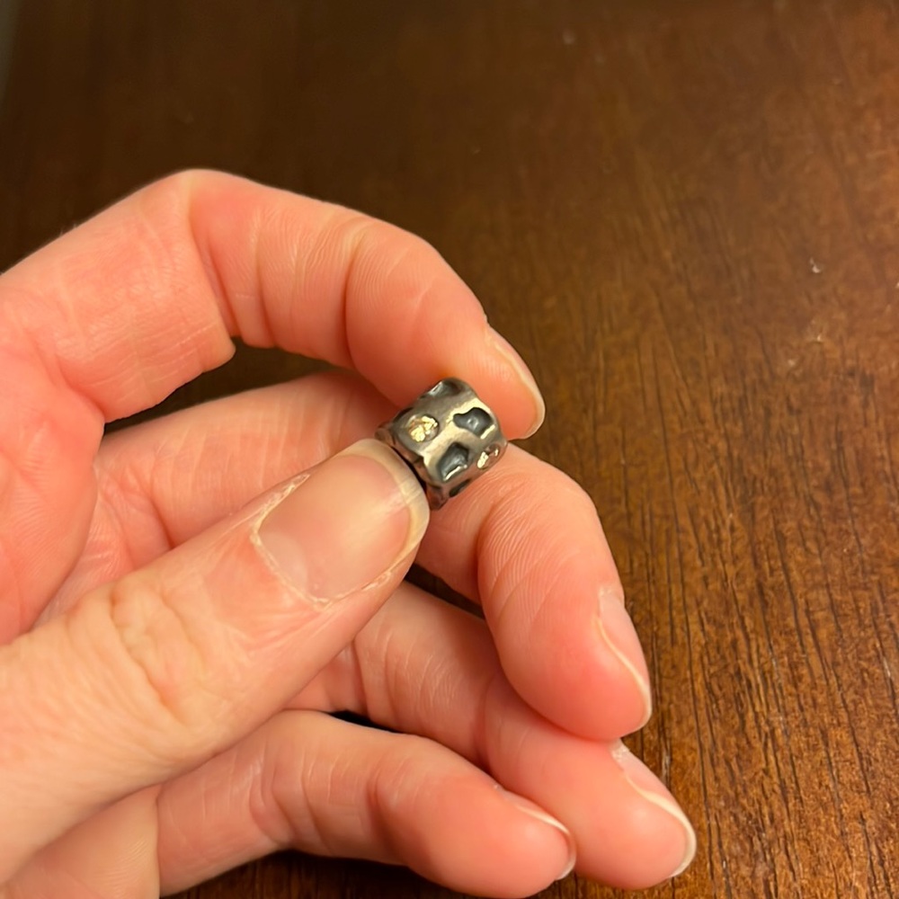 Pandora Charm with Pink Stones
